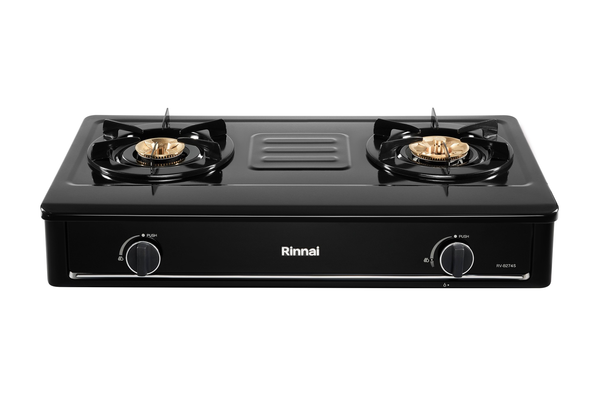 RV-B274SB_EB__rinnai_white Bếp Gas Dương Rinnai RV-B274SB(EB) 2 lò bền bỉ | VISU