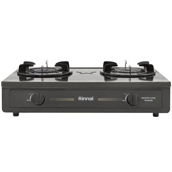 Bếp Gas Dương Rinnai RV-MC26BE 2 lò bền bỉ | VISU
