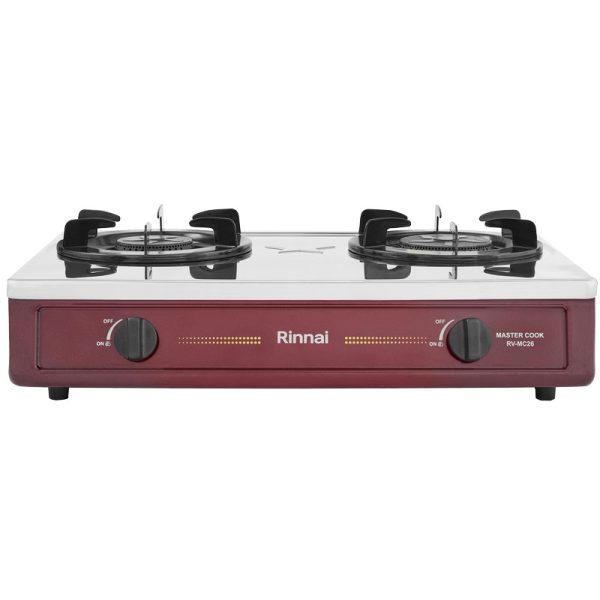 Bếp Gas Dương Rinnai RV-MC26RS 2 lò bền bỉ | VISU