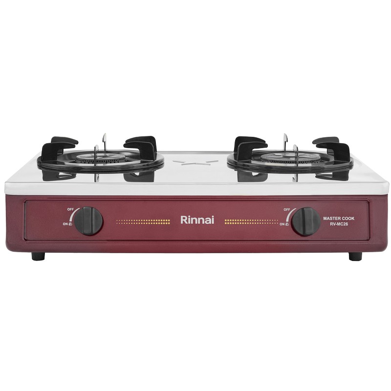 RV-MC26RS_rinnai_white Bếp Gas Dương Rinnai RV-MC26RS 2 lò bền bỉ | VISU