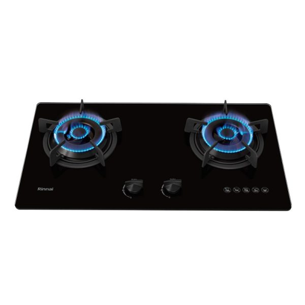 Bếp Gas Âm Rinnai RVB-220G(B) 2 lò bền bỉ | VISU